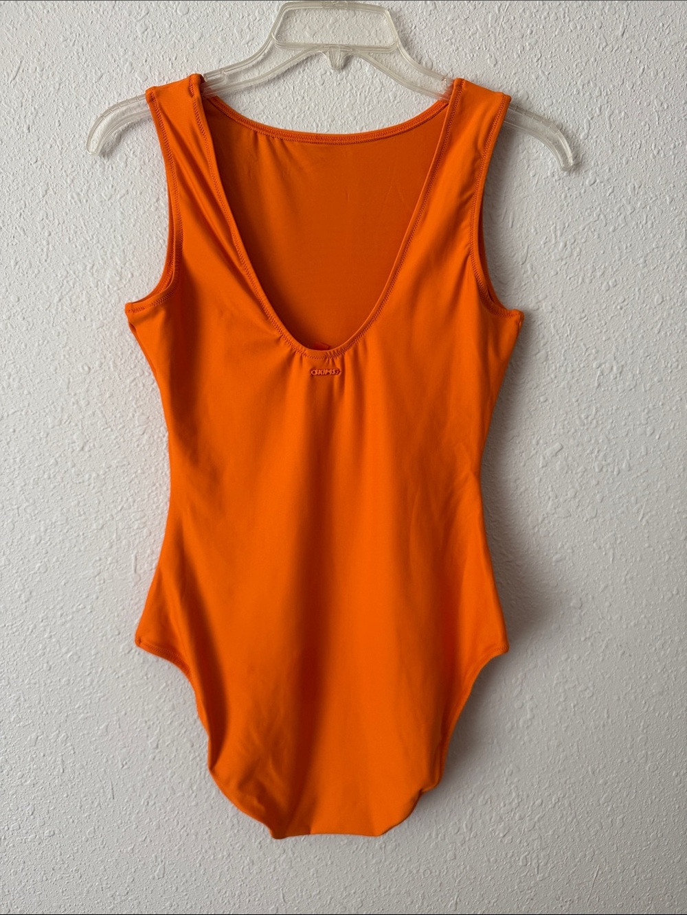 SKIMS Signature High Neck Swim One Piece – Tangerine (Size L) - NWT - Picture 5 of 8